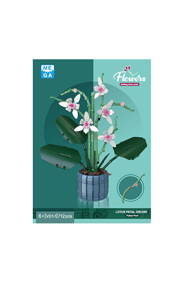 Blok Çiçek Lotus 712 Parça - 2