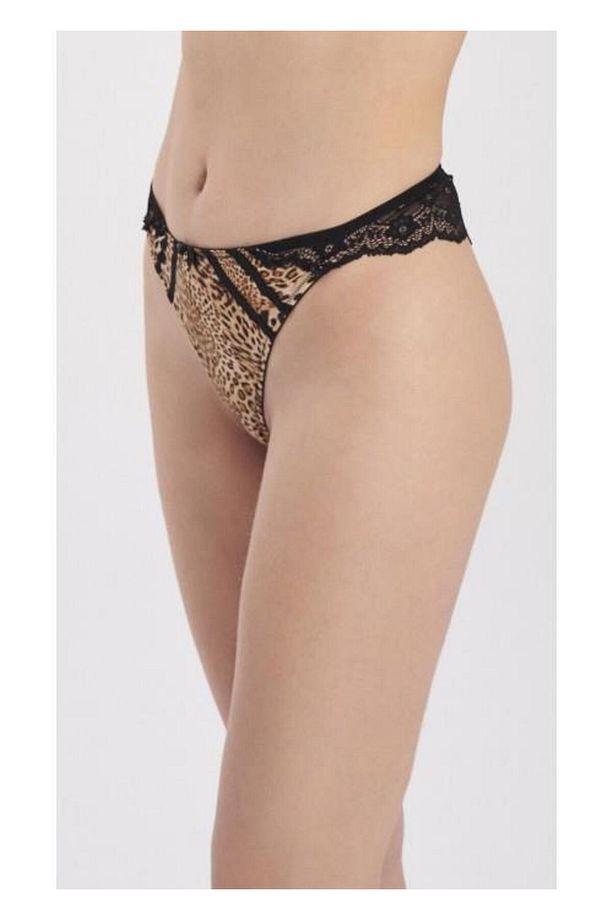 Moonlight 3209 Leopar Dantelli String - 1