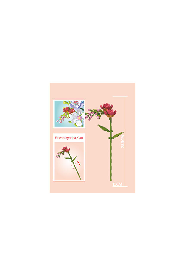 Blok Çiçek Frezya 140 Parça - 3