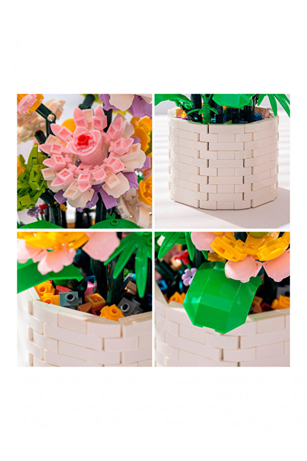 Blok Çiçek Sukulent 1043 Parça - 5