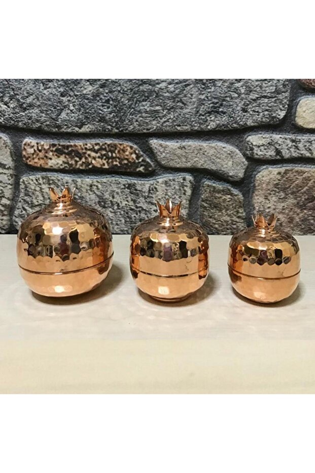 Dövme Bakır Nar Seti, D10251 - 4