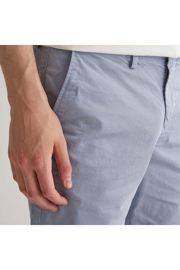 Erkek Mavi Regular Fit Şort - 5