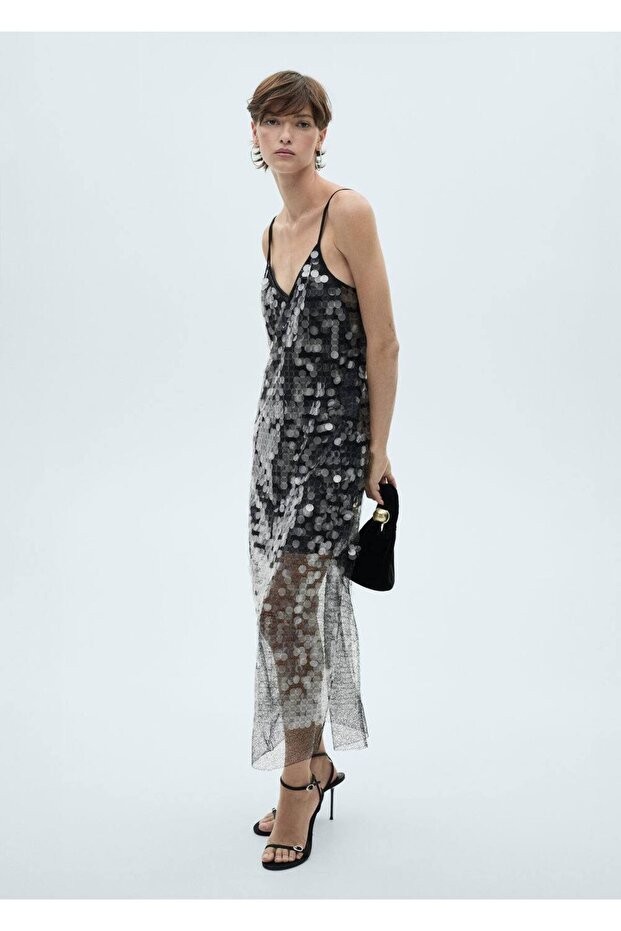 Çift katmanlı elbise - 2