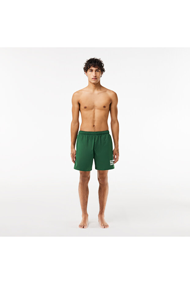 Classic Erkek Yeşil Deniz Şortu - 1