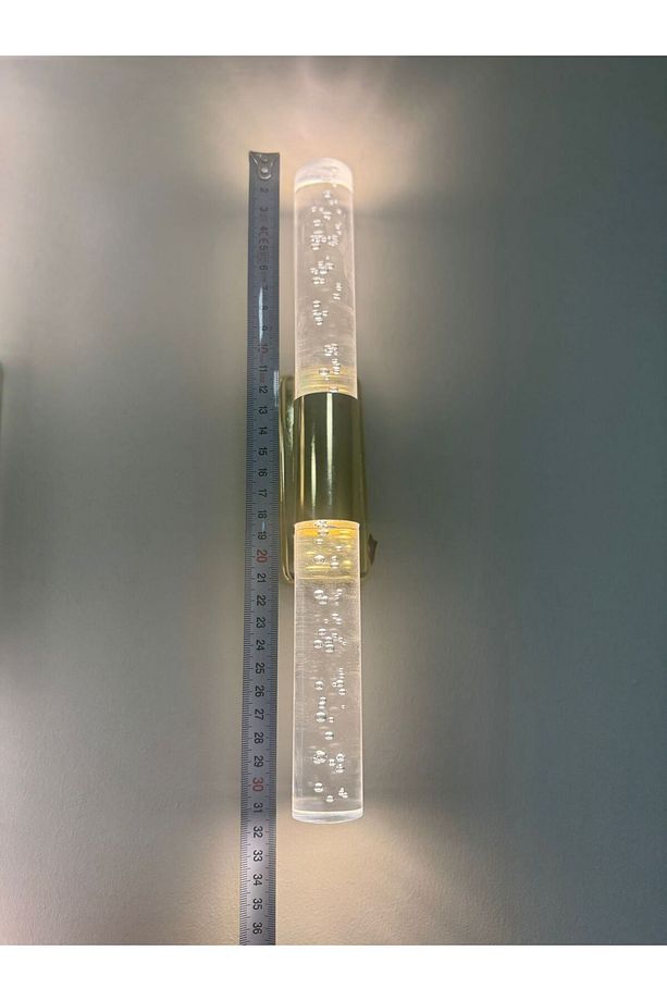 Bubblelight Gold Large Model Şık Tasarım Modern Ledli Aplik 51 Cm Elektrikli - 2