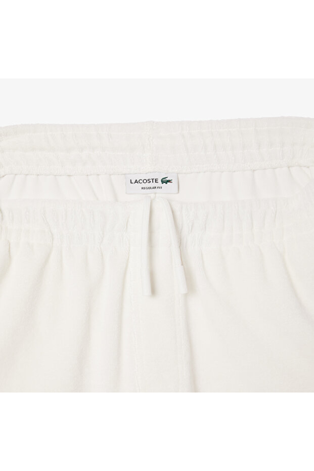 Erkek Regular Fit Beyaz Şort - 8