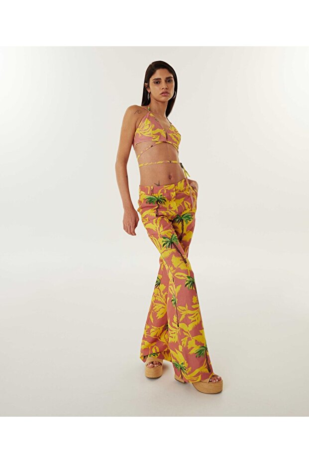 Patterned Trousers - 1