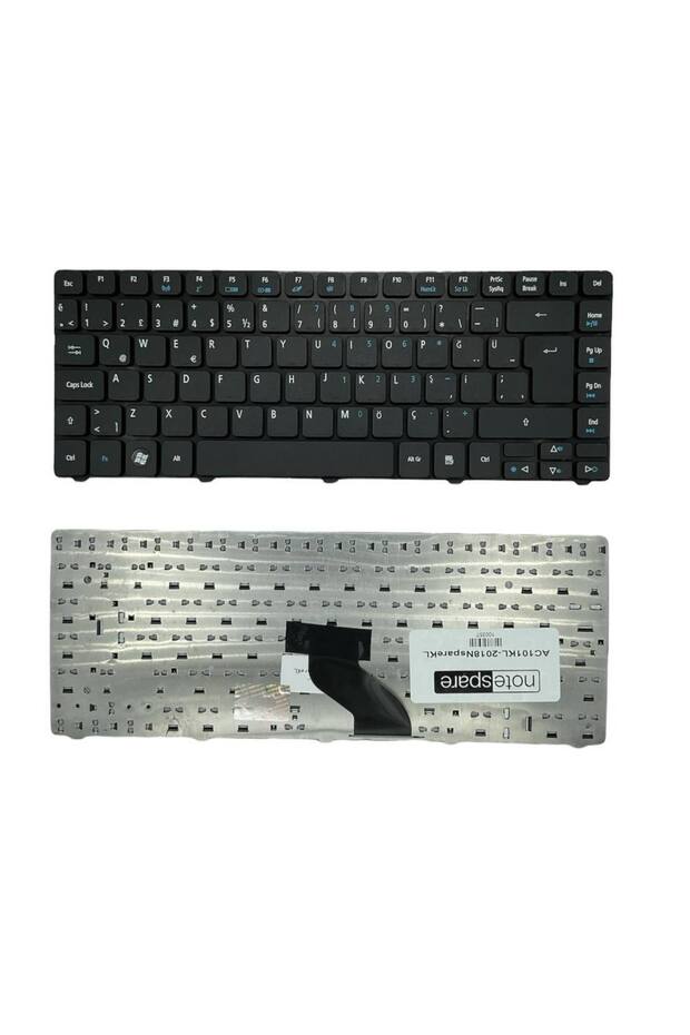 Acer ile Uyumlu Aspire 4733G, 4733Z, 4735G, 4735Z, 4736G Notebook Klavye Siyah TR - 1