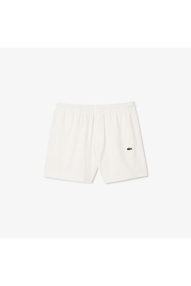 Erkek Regular Fit Beyaz Şort - 4