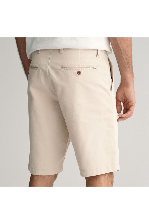 Erkek Krem Relaxed Fit Şort - 6