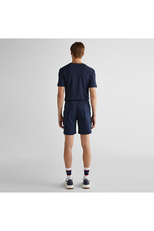 Erkek Lacivert Regular Fit Logolu Şort - 3