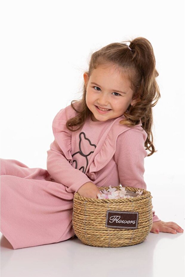 Fitilli Ayıcıklı Elbise - 2