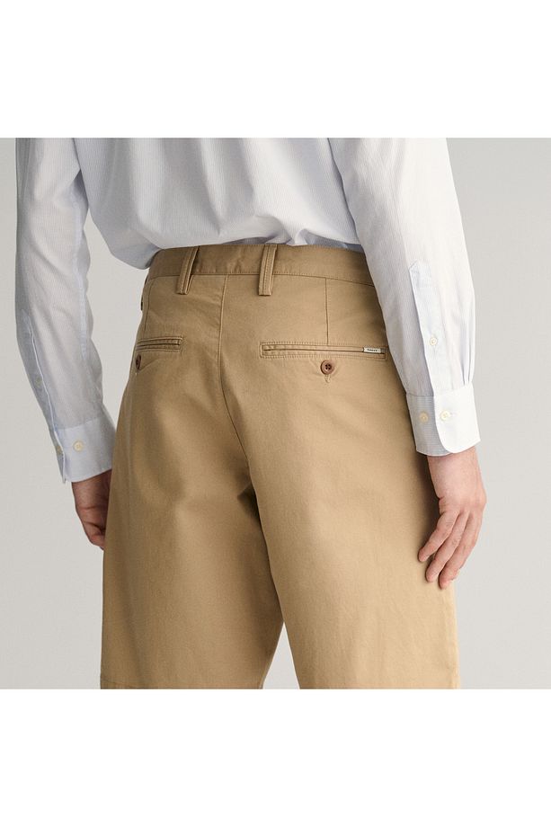 Erkek Bej Relaxed Fit Şort - 6