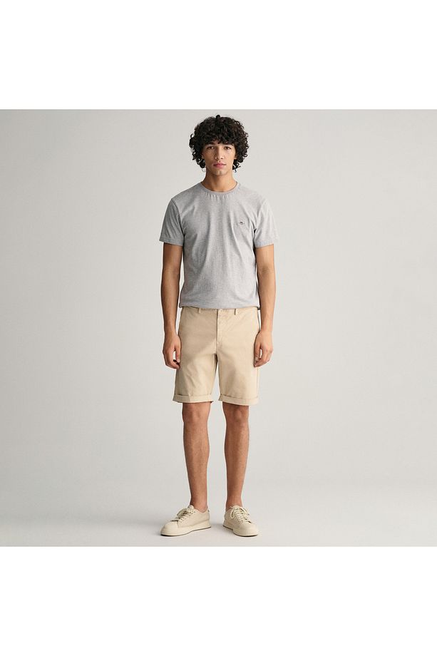 Erkek Krem Regular Fit Şort - 1