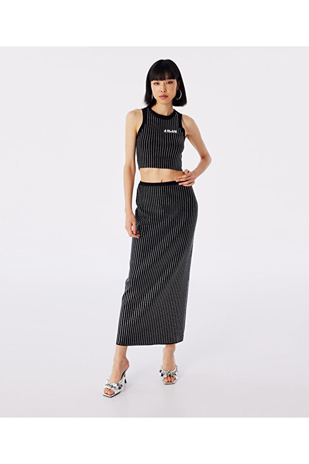 Hotfıx baskılı etek - 1