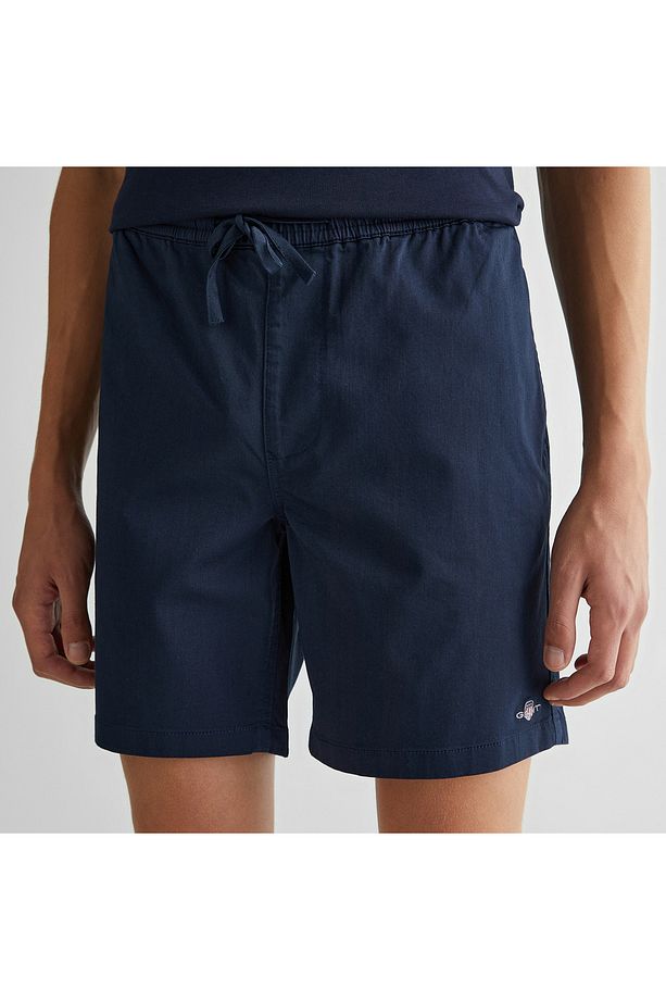 Erkek Lacivert Regular Fit Logolu Şort - 6
