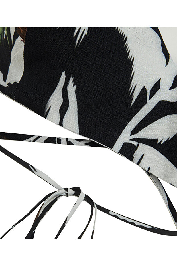 Tropical Patterned Bustier - 2