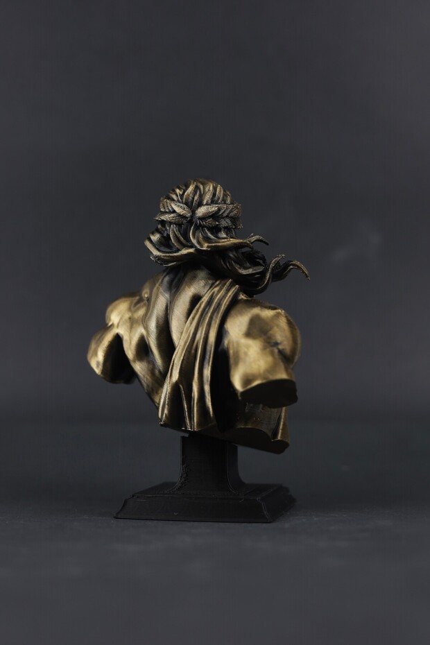 Zeus - Figür / Büst - Bronz - 12cm - 4