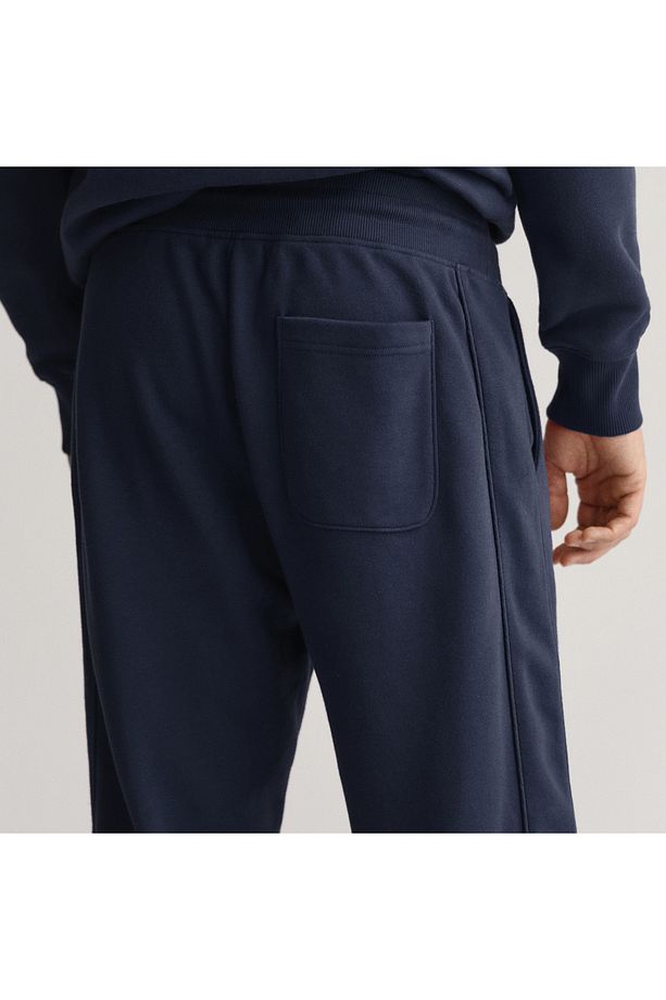 Erkek Lacivert Regular Fit Logolu Eşofman Altı - 6
