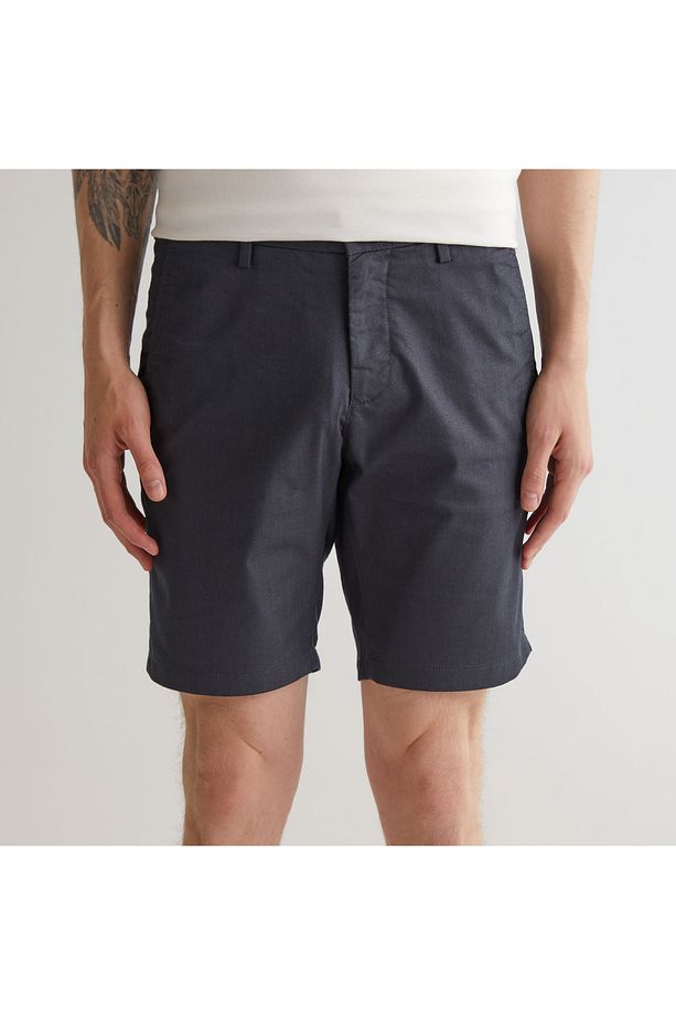 Erkek Gri Slim Fit Şort - 4