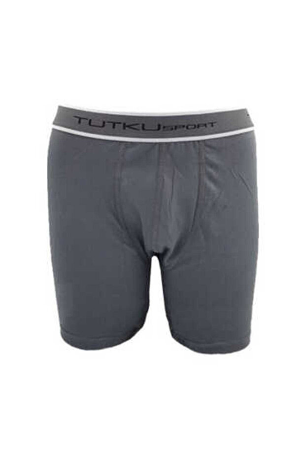 Tutku 0400 Men's Smoked Elastane Sports Boxers - Pack of 6
