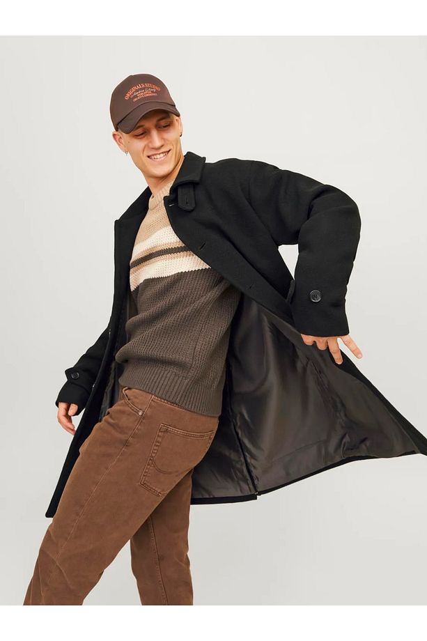 Yün Palto JORVERMONT WOOL BLEND MAC - 4