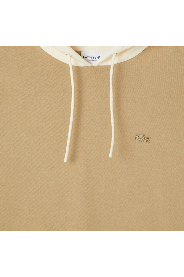 Classic Erkek Bej Sweatshirt - 4