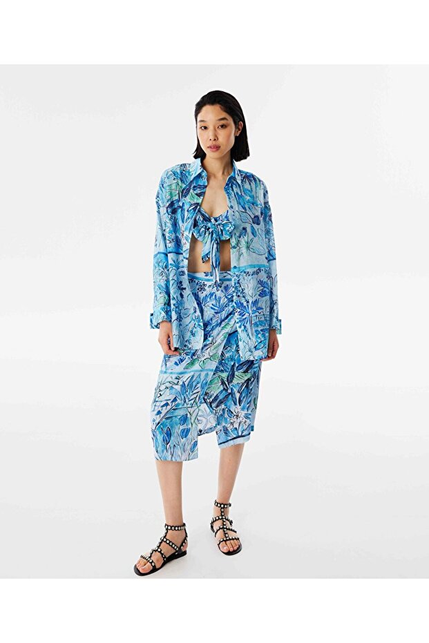 Hemd mit Blumenmuster - 2