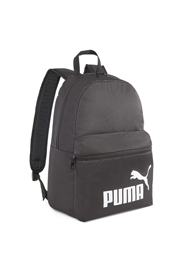 حقيبة ظهر للجنسين من Phase - شعار Puma Cat، مقاس 44x30x14 سم، مبطنة، كبيرة