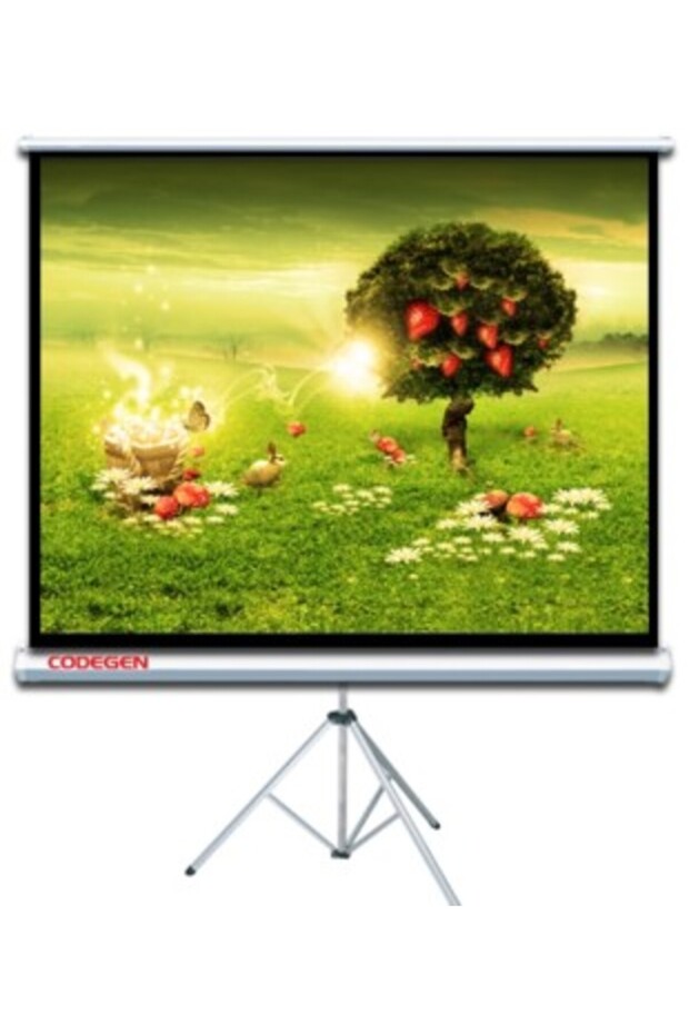 180X180 Tripod Stand Projection Screen (Tx-18) - 1