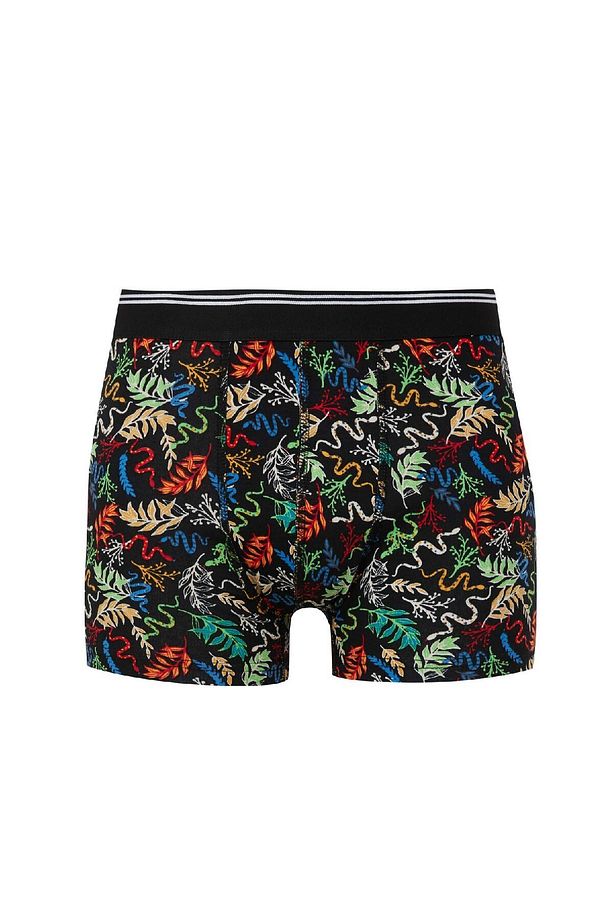 Regular Fit Hayvan Baskılı 3'lü Boxer E0035ax24wn - 2
