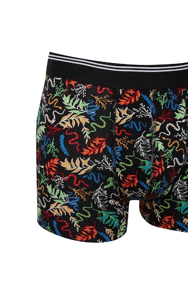 Regular Fit Hayvan Baskılı 3'lü Boxer E0035ax24wn - 4