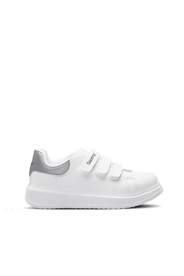 Love I Unisex Kids Sneaker Shoes White / Silver