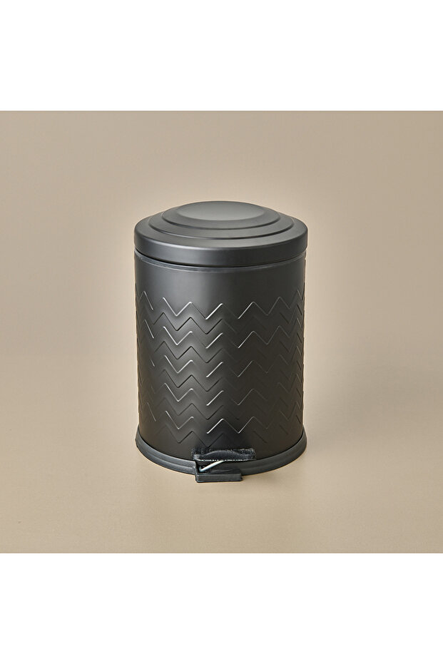 Bath Desenli 2'li Banyo Seti - Siyah - 2