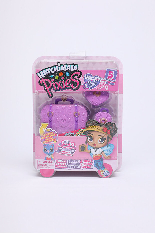 Pixie Dolls in Case, Purple - 1