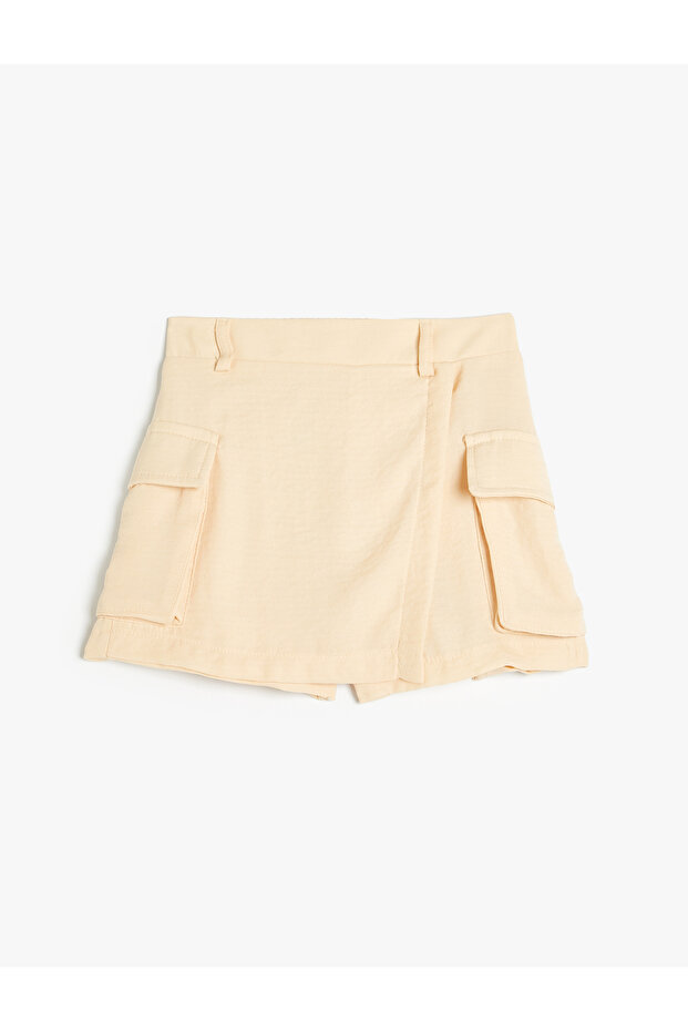 Fustă-pantalon cargo - 1