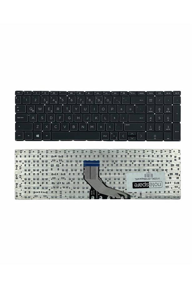 Hp ile Uyumlu Pavilion Gaming 15-ec2052nt (68N66EA) Notebook Klavye Siyah TR - 1