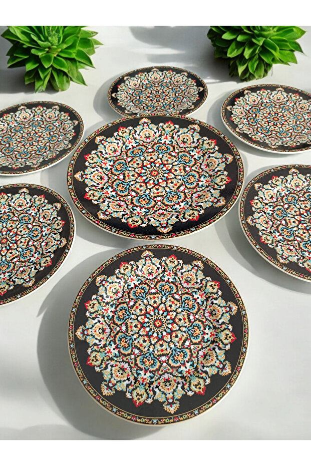 PASTA SERVİS TABAĞI SET 6+1 - 3