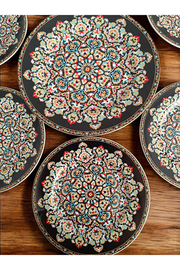 PASTA SERVİS TABAĞI SET 6+1 - 4