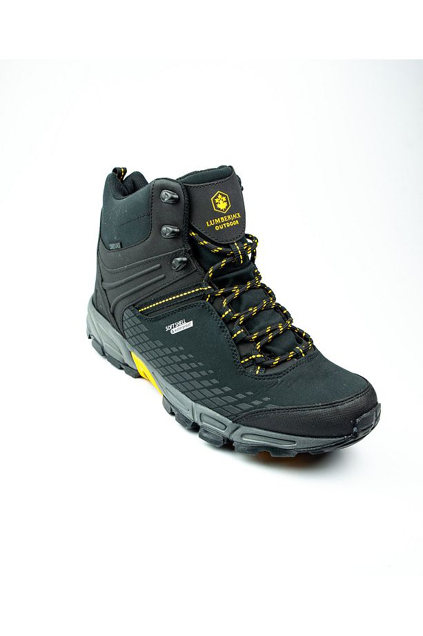 101782552 Flake Hı Siyah Soft Shell Erkek Outdoor Bot - 1