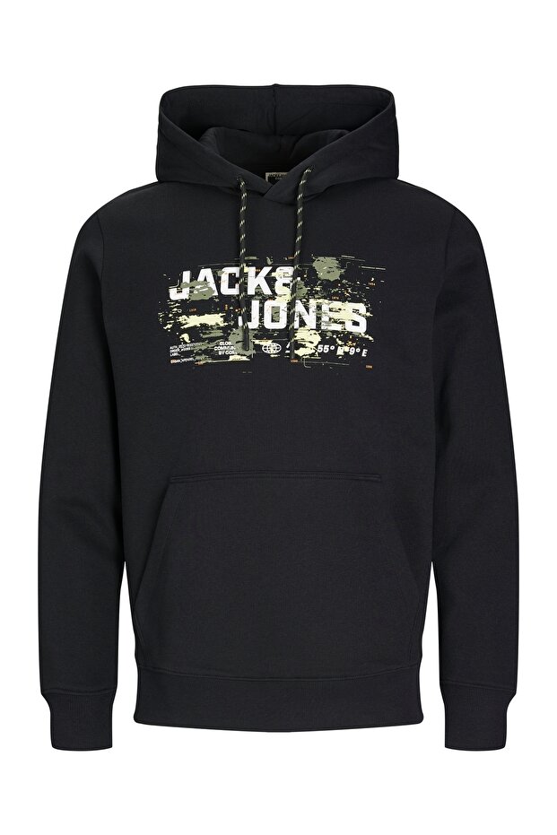 Sweatshirt - Siyah - 1