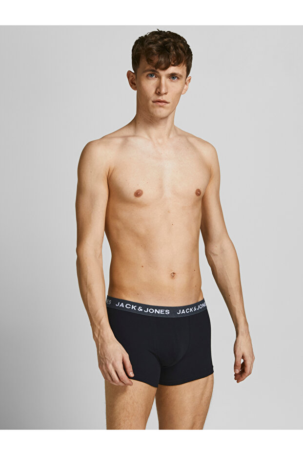 Erkek Jacbase Microfiber 3'lü Boxer 12204876 - 5