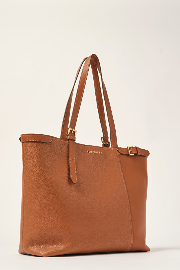 حقيبة كتف كبيرة من الجلد الطافي تابا 24FW906 - 1