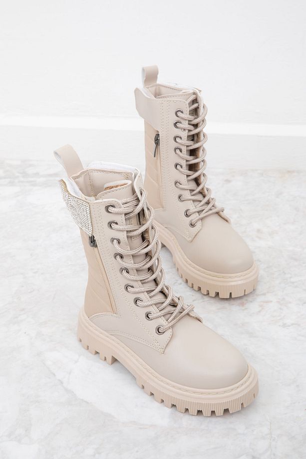 Bej Çocuk Bot & Bootie 19901 - 2