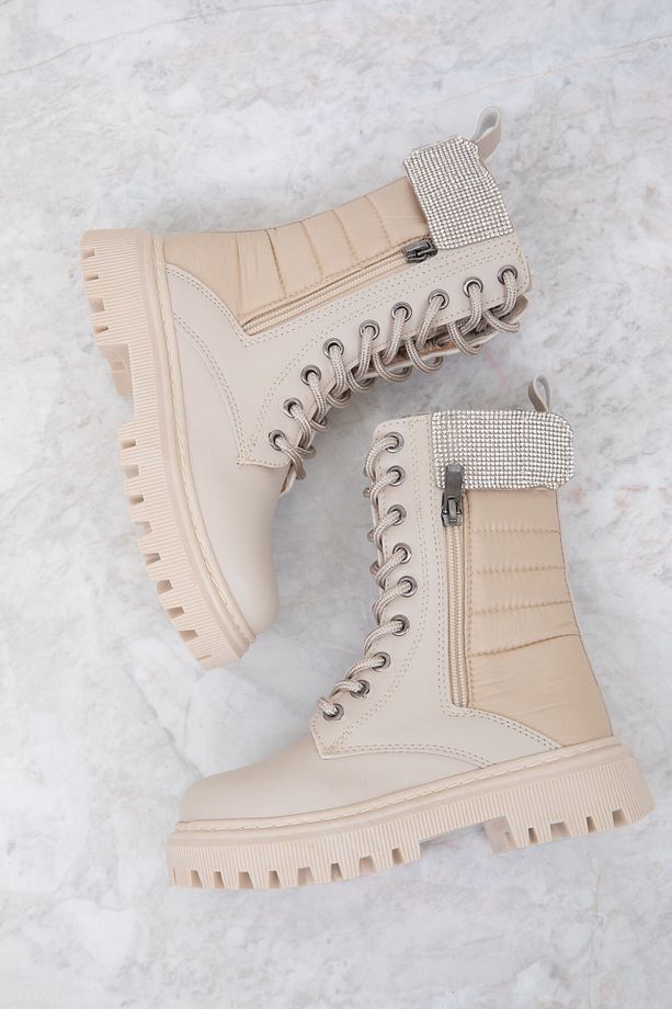 Bej Çocuk Bot & Bootie 19901 - 1
