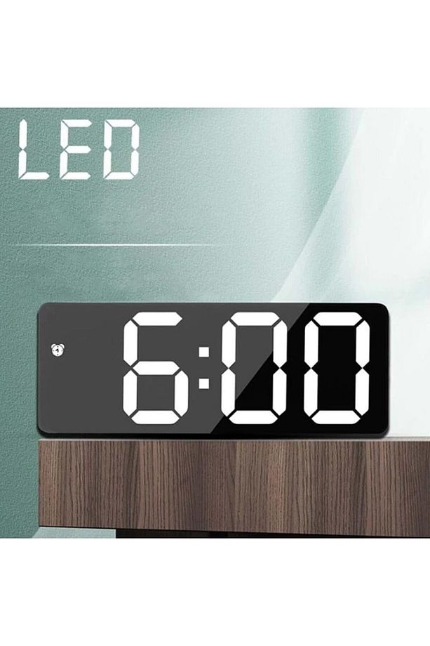 Led Dijital Masa Saati Termometre Alarm - 3