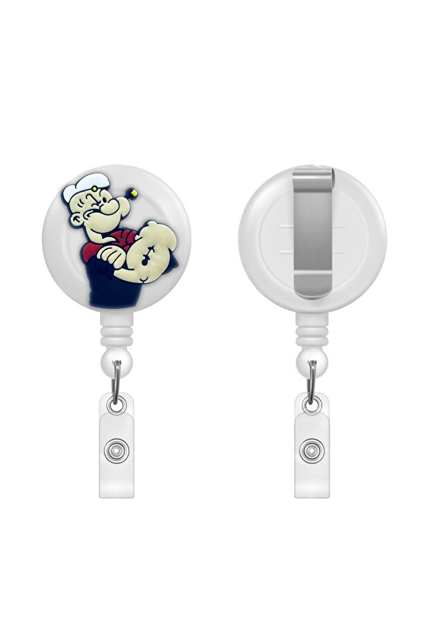 Yoyo Card Holder Collar Lanyard Holder with Popeye Figure