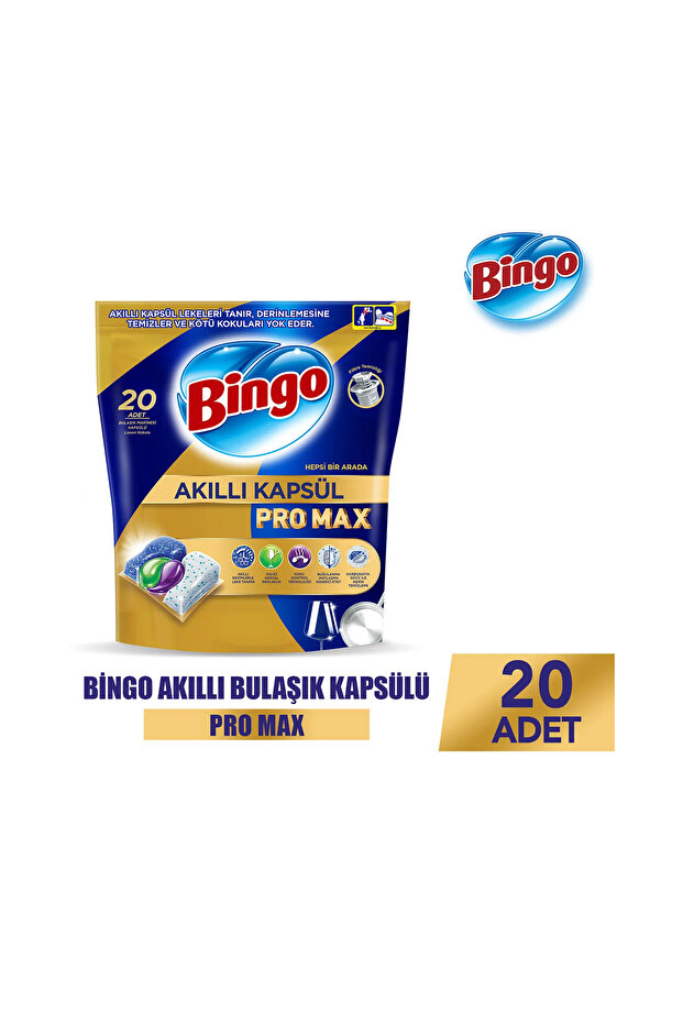 Akıllı Kapsül Pro Max Bulaşık Makinesi Tableti 20 li x 2 Adet (40 Kapsül) - 2