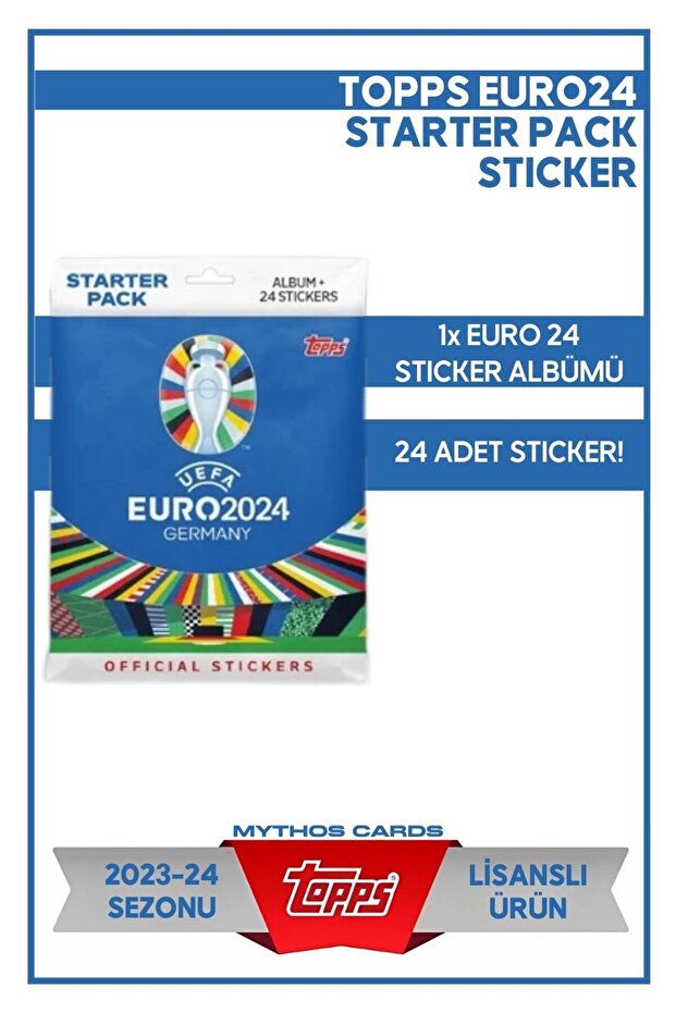 Euro 2024 Sticker Starter Pack - 1