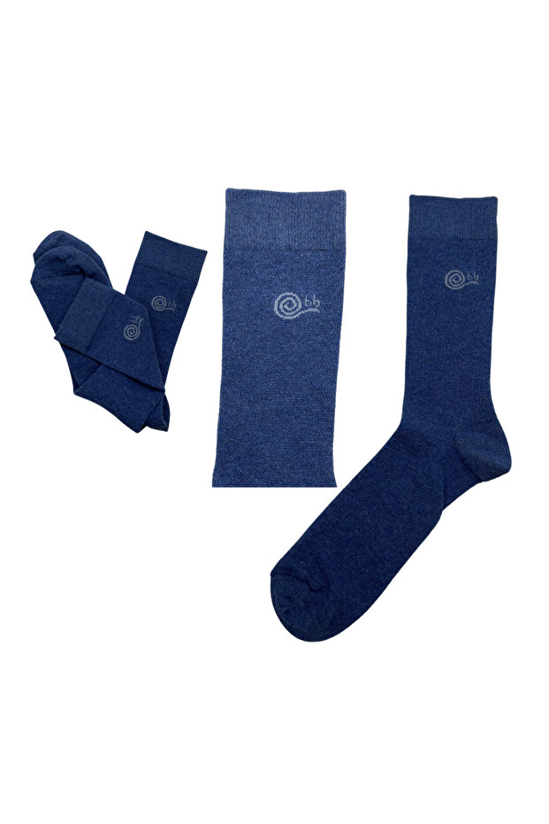 جوارب نيلي مرنة ومريحة - 3